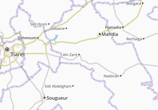 Mapa Ain Zarit