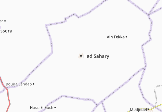 Kaart Plattegrond Had Sahary