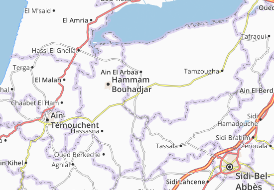 Mapa Sidi Boumediene