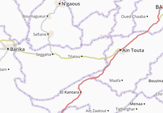Mapa Tilatou