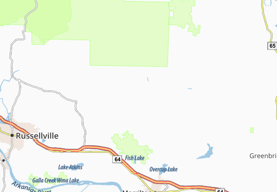Mapa Robertsville
