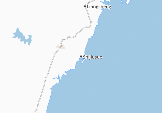 Kaart Plattegrond Shijiusuo