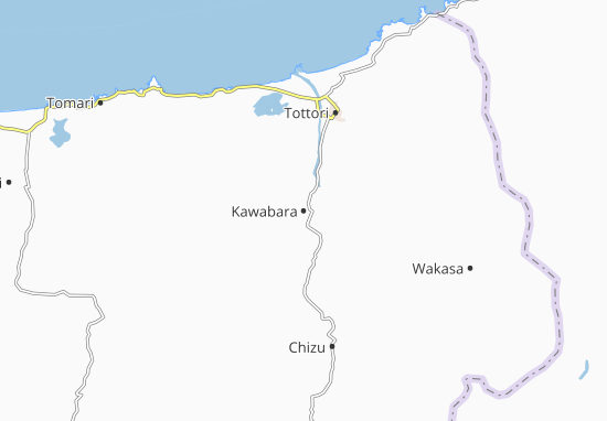 Mapa Kawabara