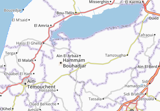 Mapa Ain El Arbaa