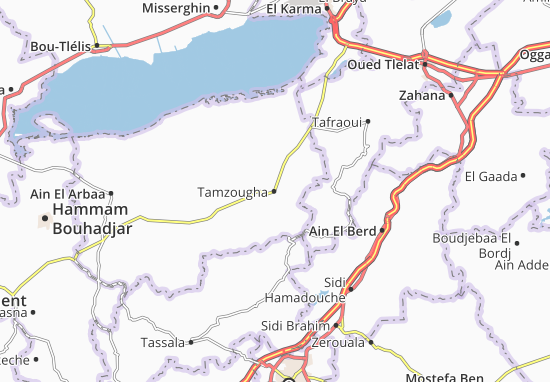 Mapa Tamzougha