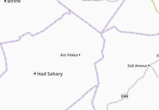 Ain Fekka Map