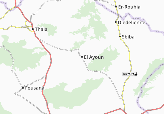 Mapa El Ayoun