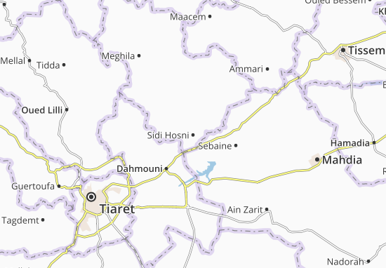 Mapa Sidi Hosni