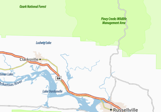 Karte Stadtplan Lutherville