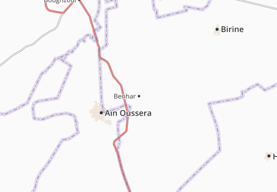 Kaart Plattegrond Benhar