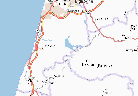 Mapa Al Manzla