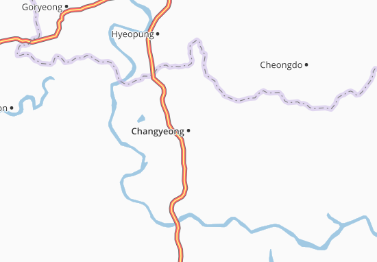 Mapa Changyeong