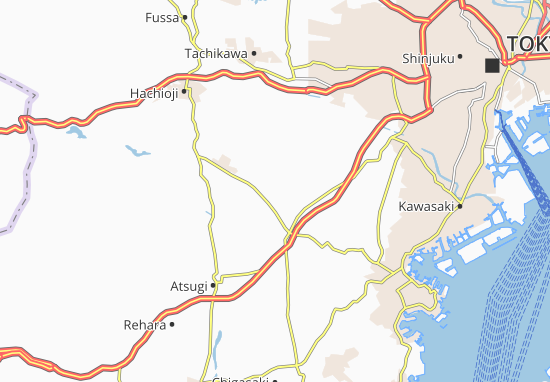 Mapa Machida
