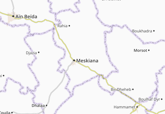 Mapa El Bellala