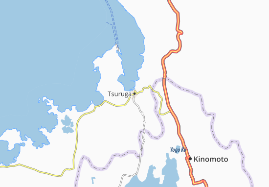 Mapa Tsuruga