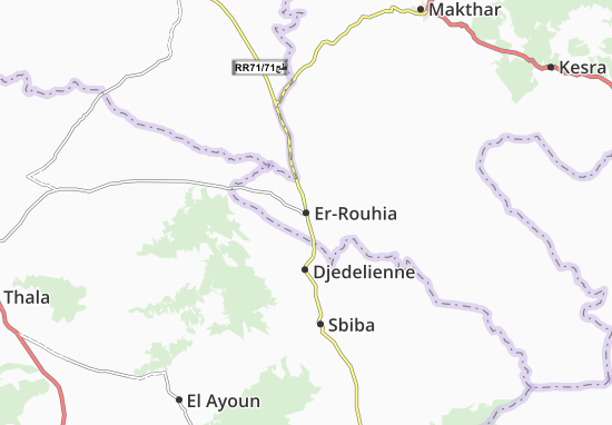 Mapa Er-Rouhia