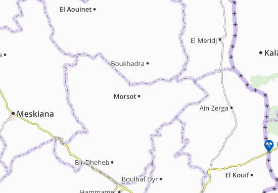 Karte Stadtplan Morsot
