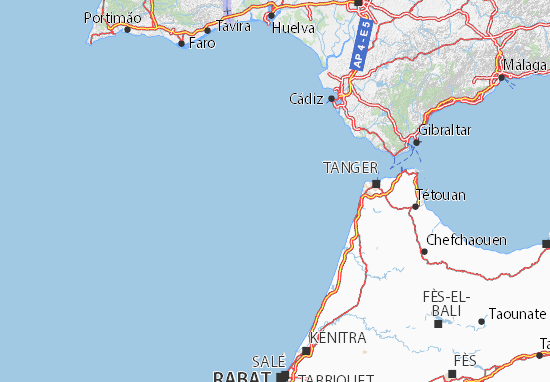 karta michelin Map of Spain   Michelin Spain map   ViaMichelin