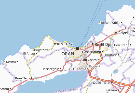 Mers-El-Kébir Map