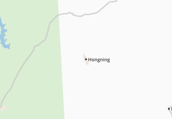 Mapa Hongning