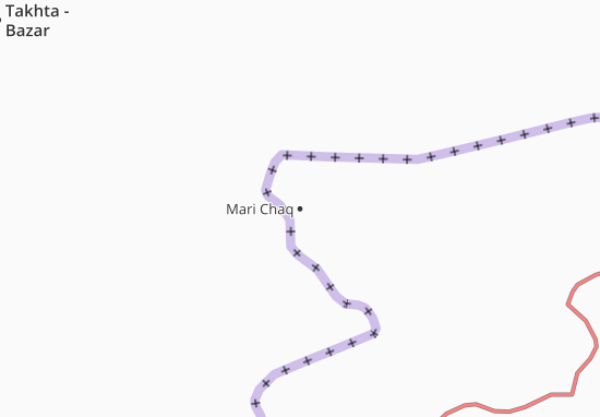 Karte Stadtplan Mari Chaq