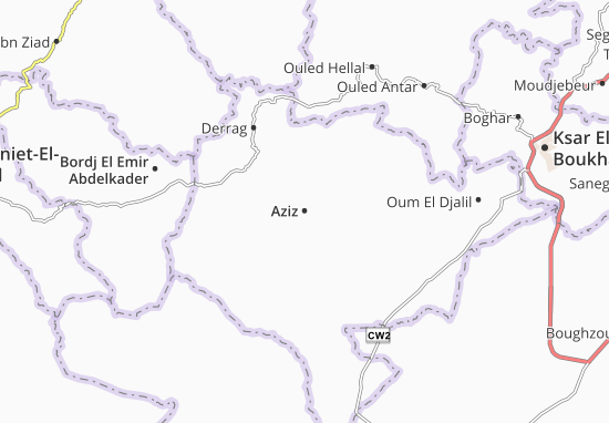 Mapa Aziz