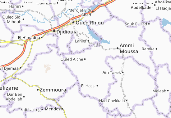 Ouled Aiche Map