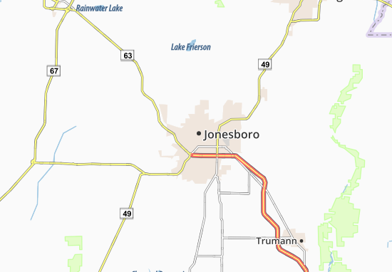 Mappe-Piantine Jonesboro