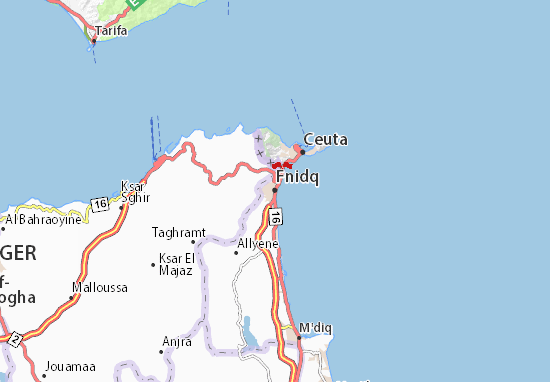 Mapa Fnidq