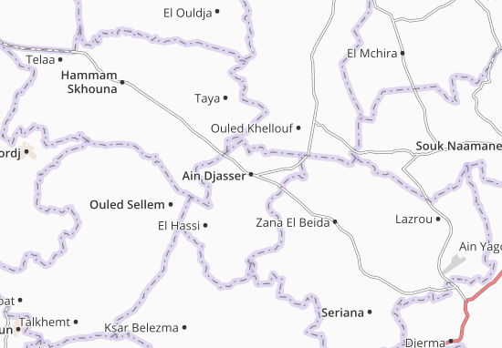 Mapa Ain Djasser