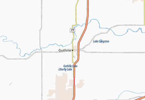 Mapa Guthrie