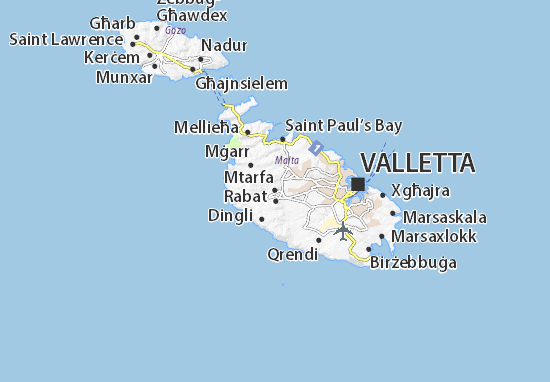 Mapa Mtarfa