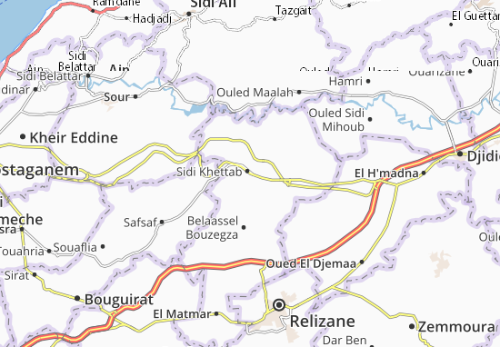 Mapa Sidi Khettab
