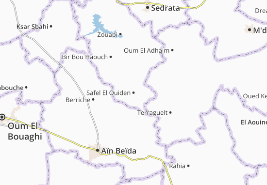 Safel El Ouiden Map