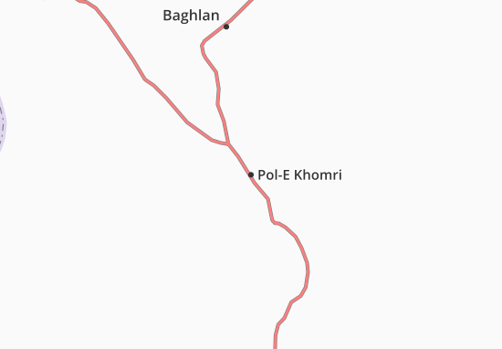 Pol-E Khomri Map