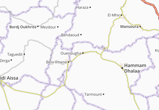 Mapa Ouenougha