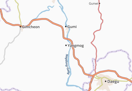 Karte Stadtplan Yangmog