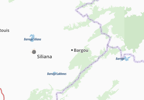 Mapa Bargou