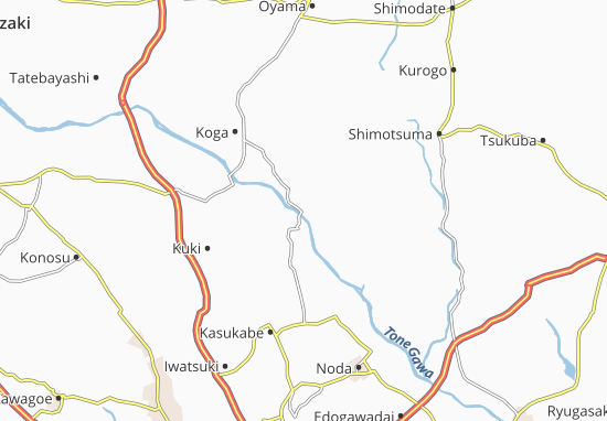 Karte Stadtplan Sakai