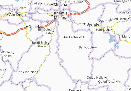 Mapa Oued Djemaa