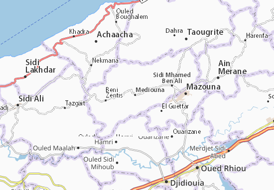 Mediouna Map