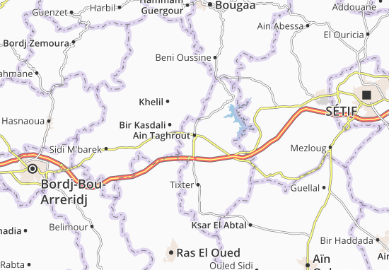 Mapa Ain Taghrout