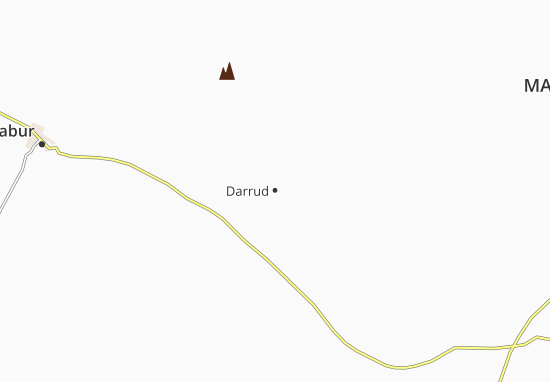 Kaart Plattegrond Darrud