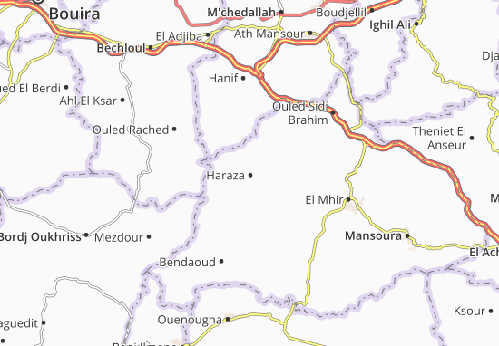Mapa Haraza