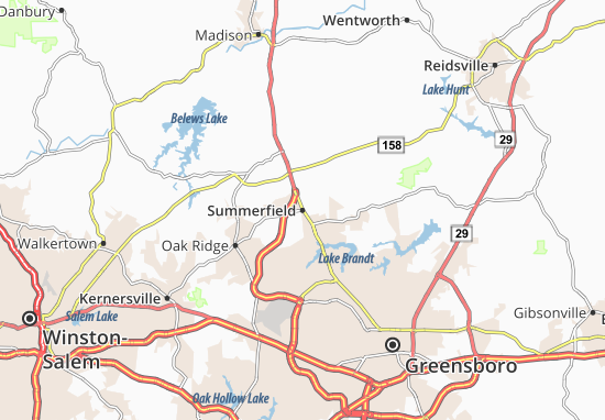 Mapa Summerfield