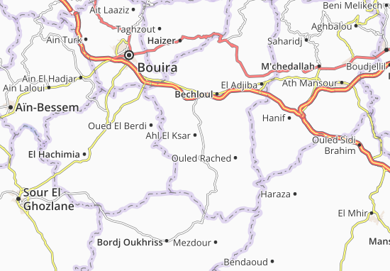 Mapa Ahl El Ksar