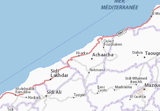 Mapa Khadra