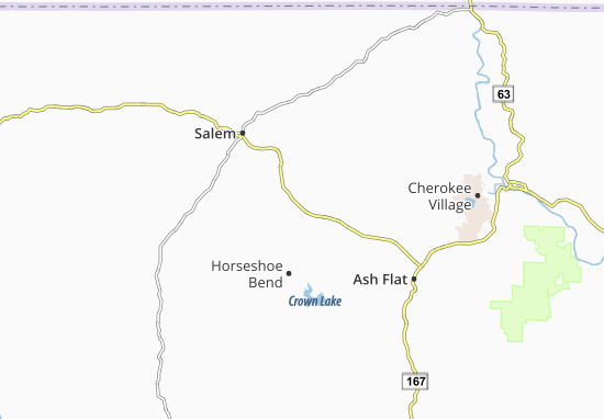 Kaart Plattegrond Glencoe