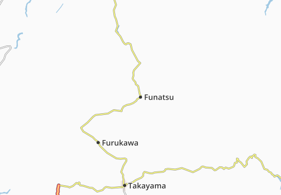 Karte Stadtplan Funatsu