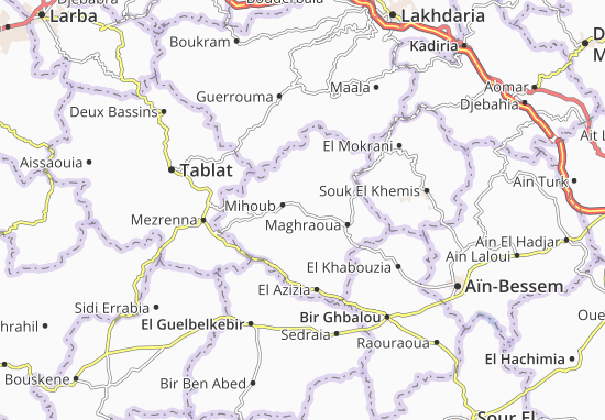 Mapa Mihoub